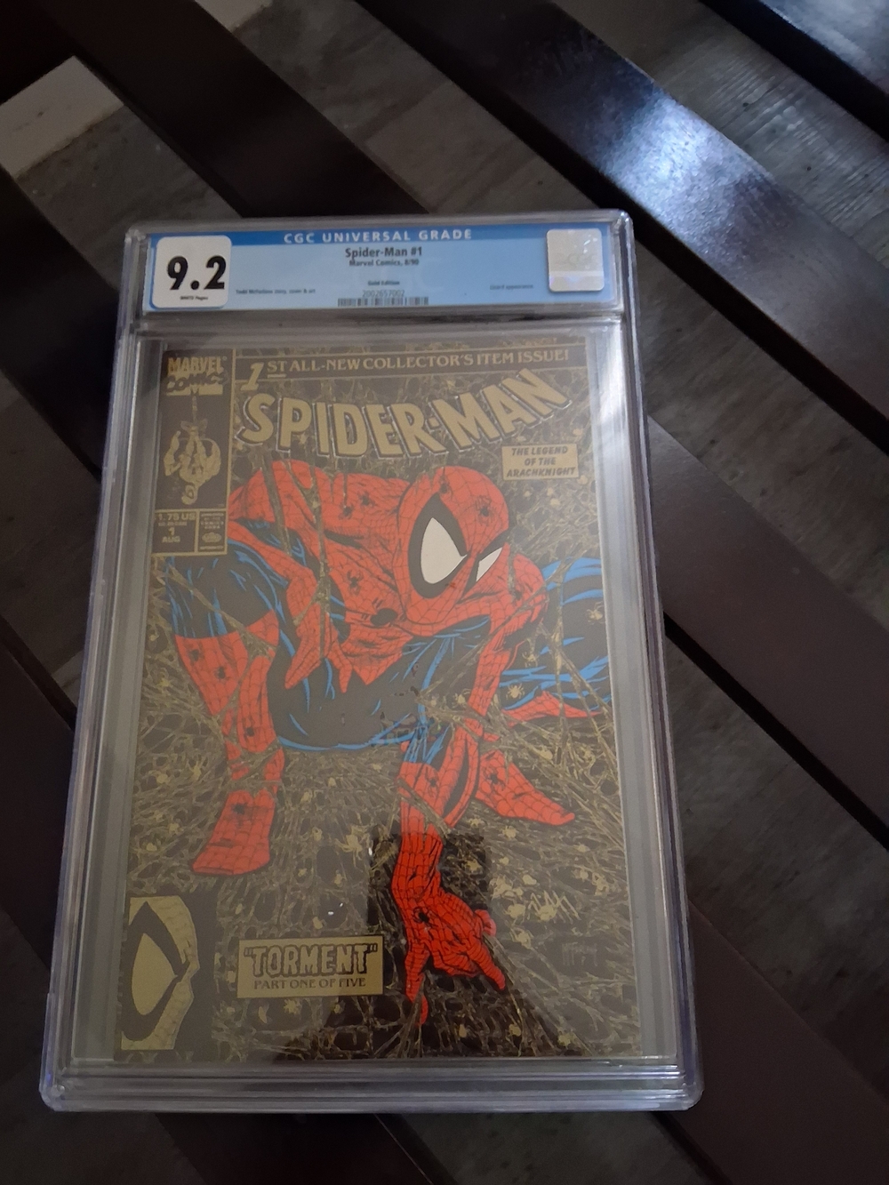 Spider-Man #1 CGC Graded Comic Gold Edition